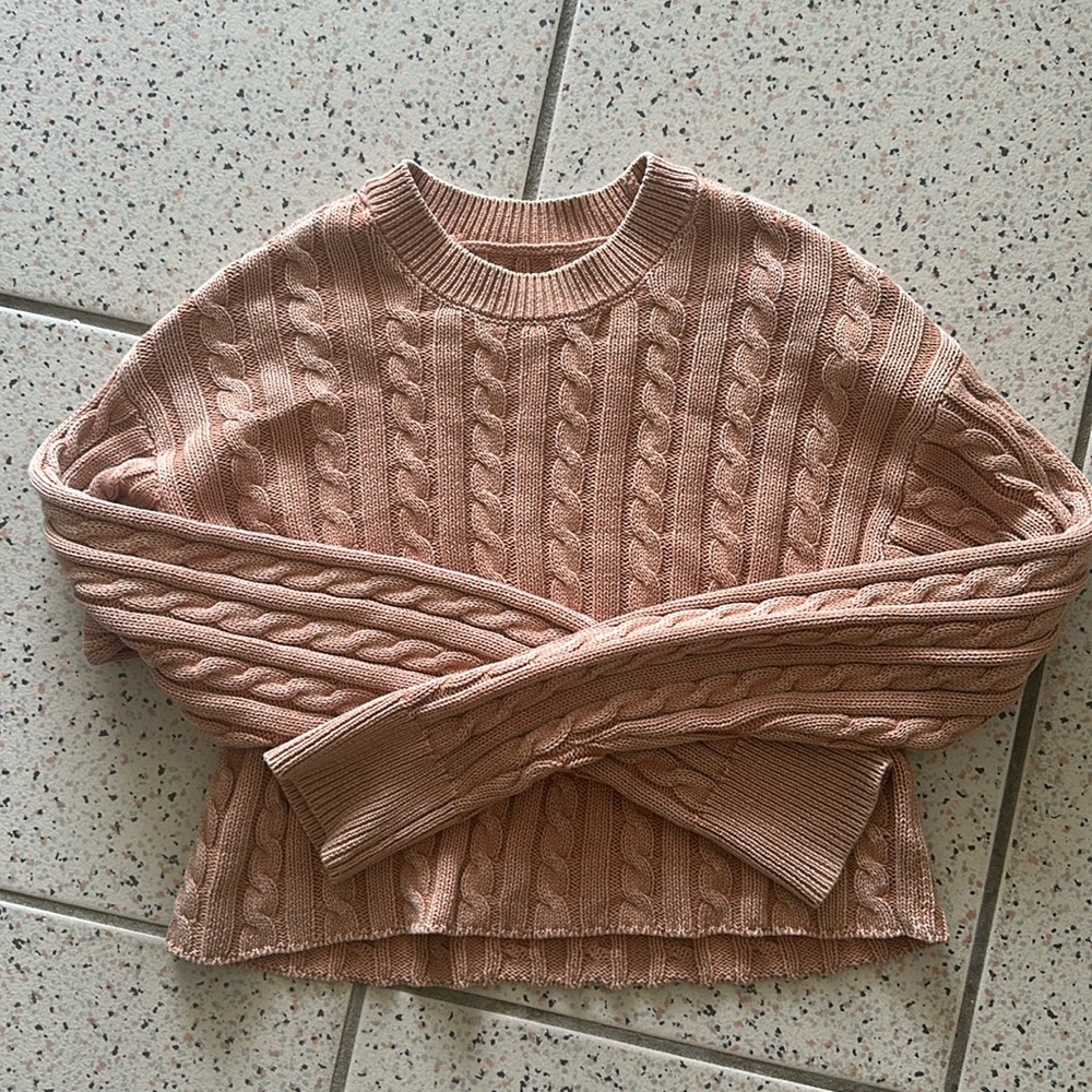Aerie cable knit sweater
